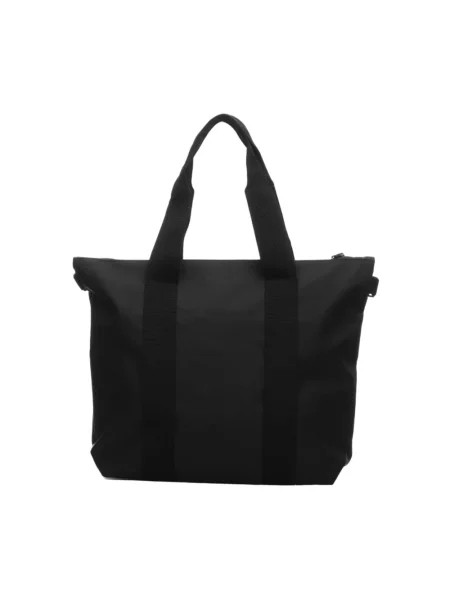Rains Tote Bag Mini Black Unisex Plecaki i torby Rains Size: One size czarny