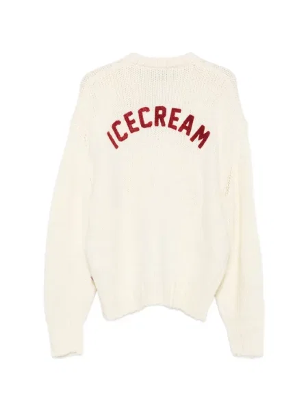 Kardigan Icecream s V-izrezom s autogramom