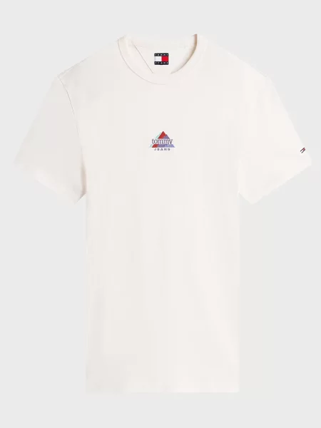 Футболка Tommy Jeans біла
