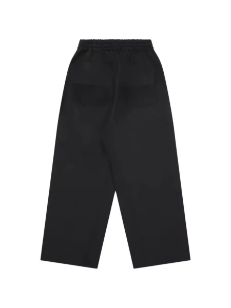 Скейт & стрийт бягане панталон Dover Street Market с връзки черно