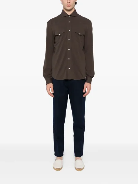 Pantaloni Brunello Cucinelli albastru