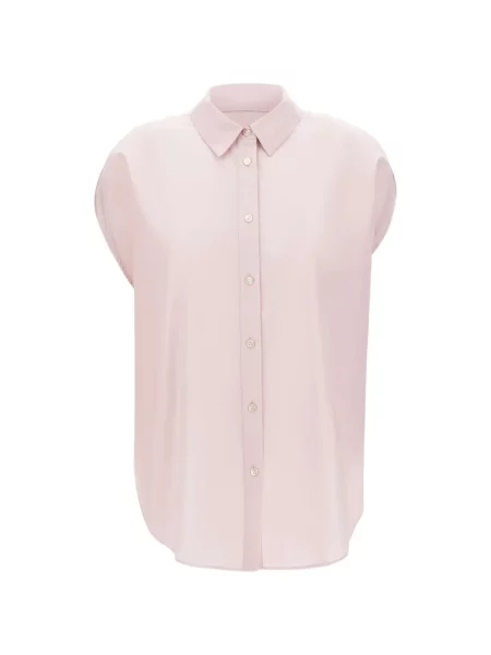 Cămașă Woolrich fără mâneci roz