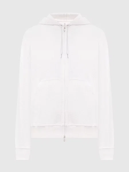 Меланжевая куртка Brunello Cucinelli серая