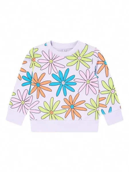 Bluza dziecięca Stella Mccartney fioletowa