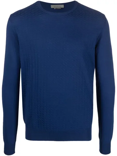 Pulover Corneliani lung albastru