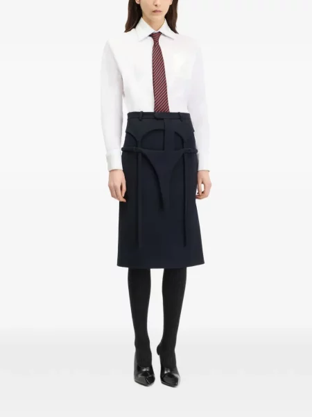 Fustă tip creion Jean Paul Gaultier negru