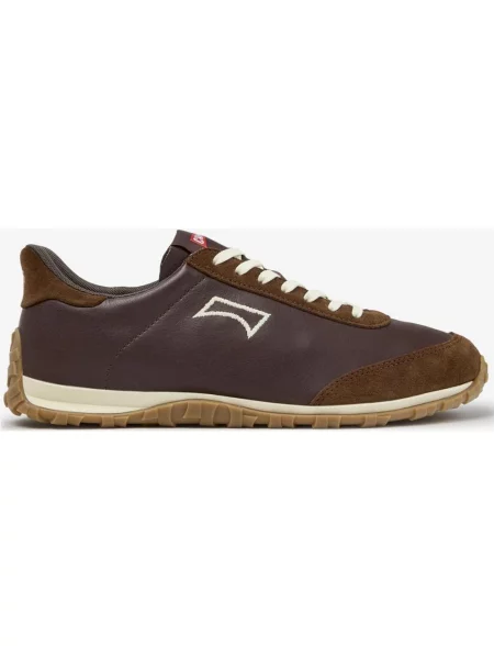 Buty do biegania Camper Drift Walk Leather brązowy ciemny 39 beżowy