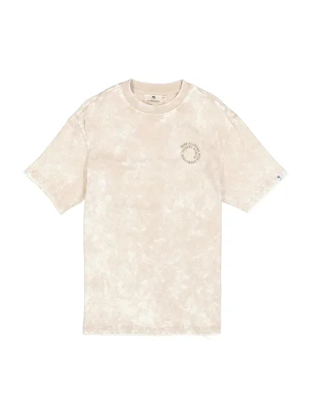 GARCIA Tricou kitt / bej deschis alb