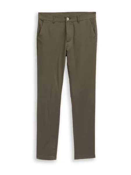 TOM TAILOR Chino hlače oliva