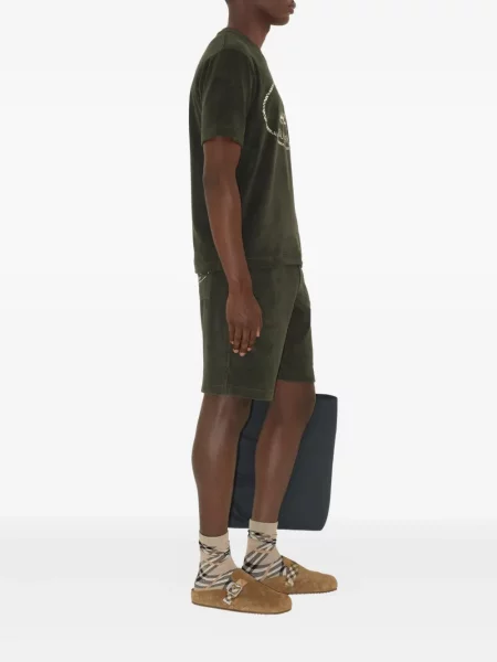 Tricou Burberry cu imagine verde