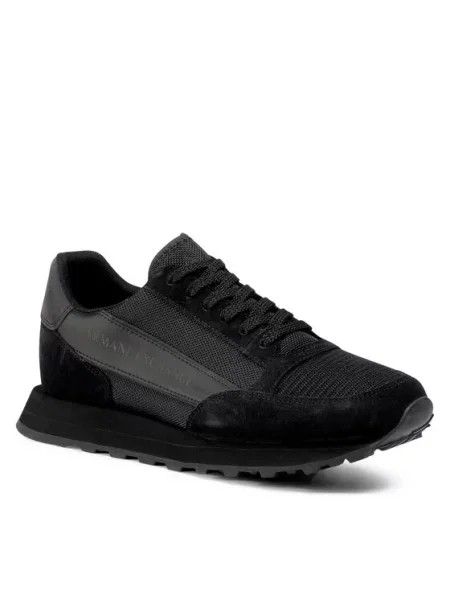 Armani Exchange Laisvalaikio batai juoda