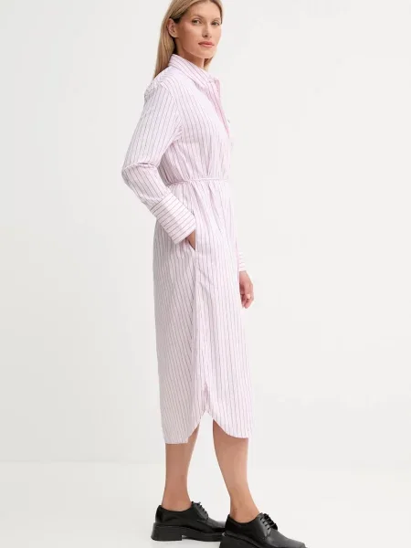 Сукня Kenzo midi пряма рожевий