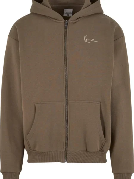 Karl Kani Gornji dio trenirke Essential zeleno smeđa