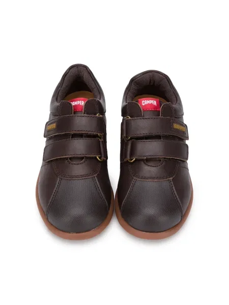 Sneakersy dziecięce Camper brązowe