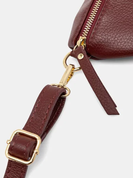 Кожаный ремень Answear.lab бордовый