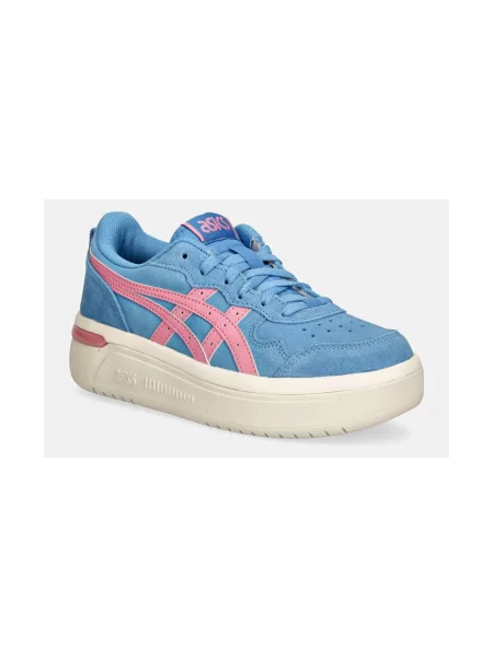 Sneakersy Asics Japan zamszowe niebieskie