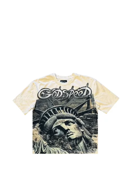 Tricou Godspeed alb