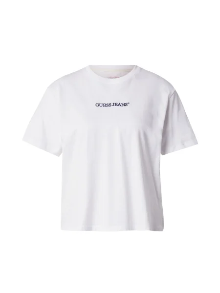 GUESS JEANS Tricou alb