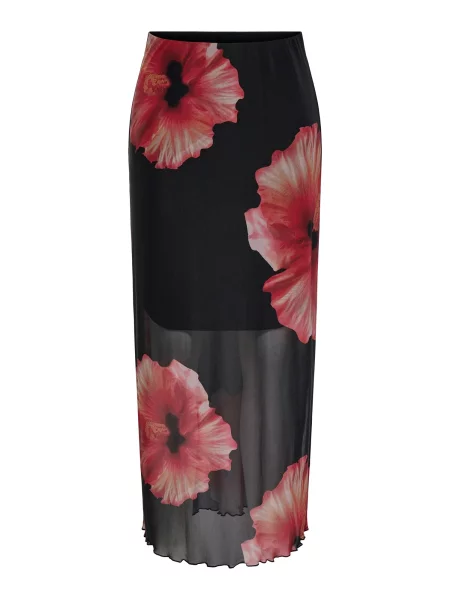 JDY Fustă JDYLEA roșu negru