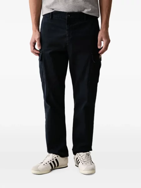 Pantaloni cargo Aeronautica Militare cu autograf albastru