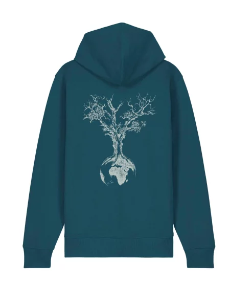 Life-Tree Svetr Organic Fairwear' modrá