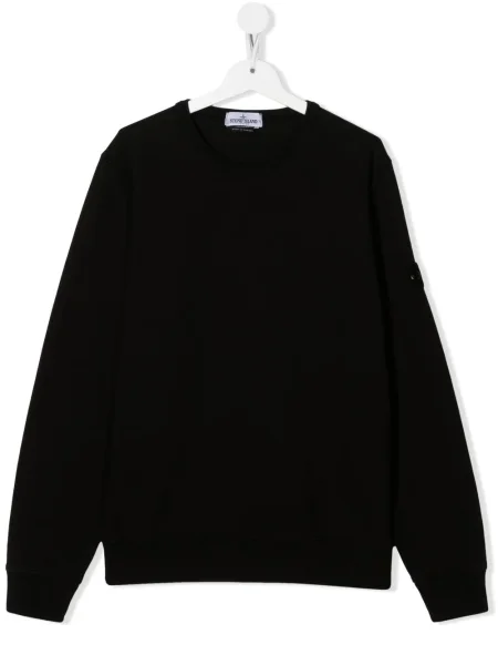 Bluza dziecięca Stone Island czarna