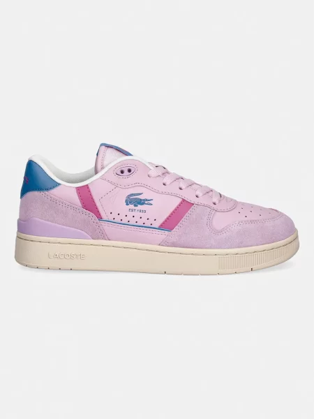 Lacoste T-CLIP SET superge usnjene roza