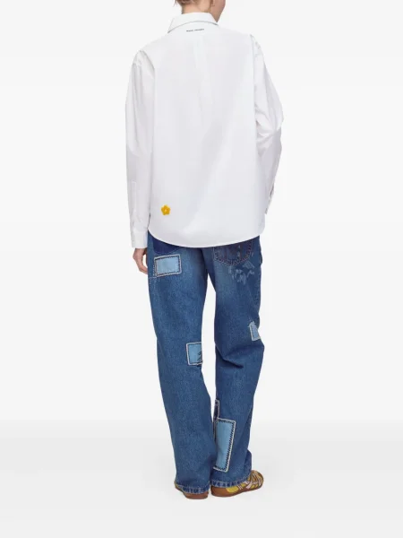 Cămașă Marc Jacobs cu model floral alb