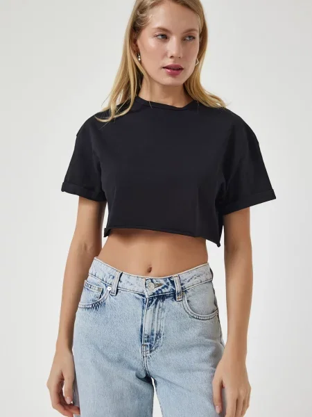 Happiness İstanbul Tricou negru