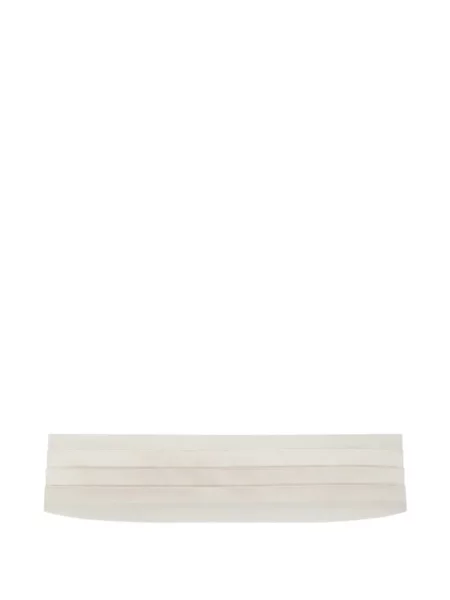 Curea Dolce & Gabbana din satin alb
