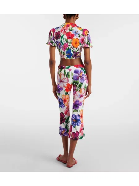 Pantaloni Dolce&gabbana cu model floral