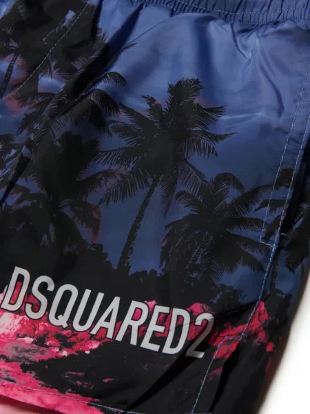 Dětské spodní díl plavek Dsquared2 modrý