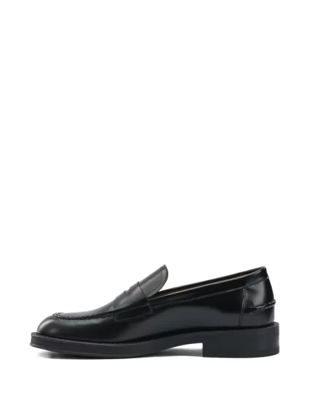 Pantofi loafer Copenhagen cu tepi negru