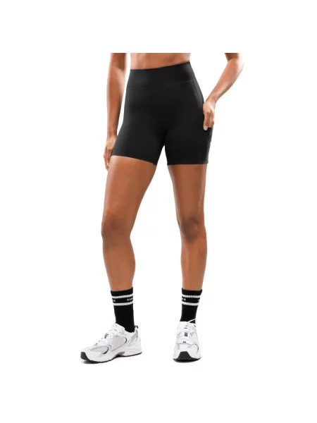 Krótkie sportowe legginsy kolarki Fitness Siroko Ganges Black czarne