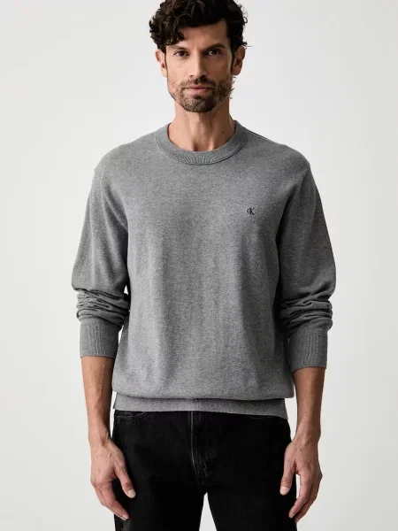 Calvin Klein Jeans Pulover CLSC' gri