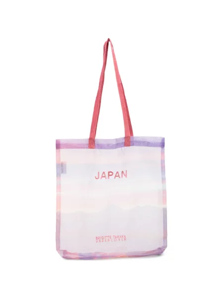 Geantă shopper Undercover cu imagine roz