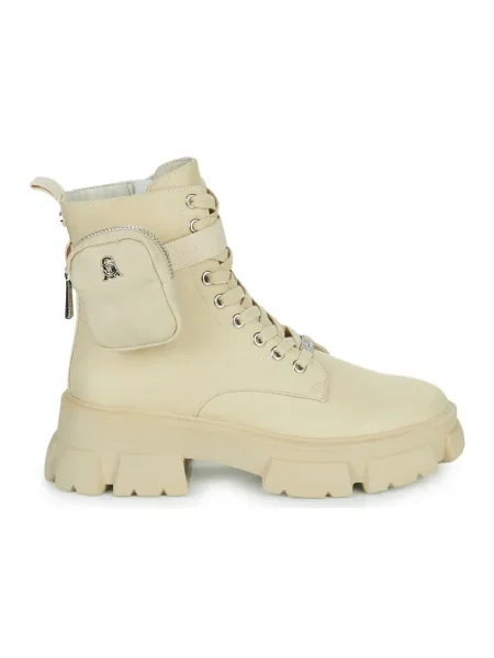 Členková obuv Steve Madden béžová