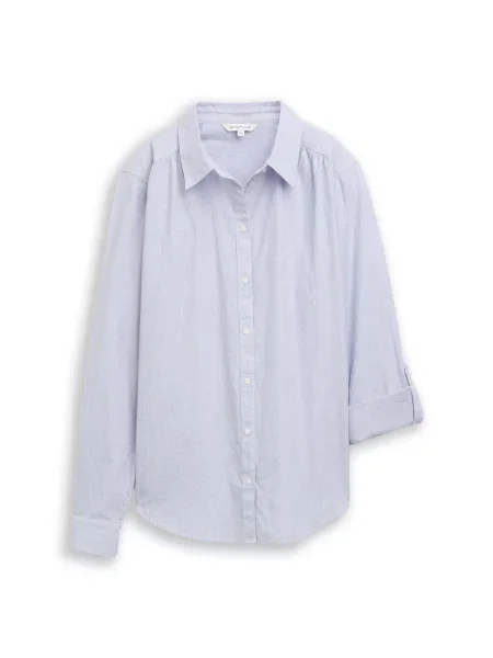 TOM TAILOR Bluză deschis albastru