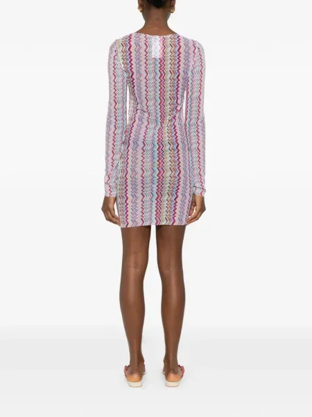 Костюм мини рокля Missoni бяло