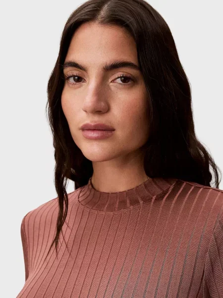 Топ Calvin Klein коричневый