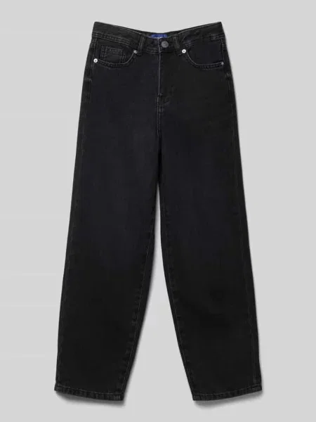Jeansy o luźnym kroju z czystej bawełny model ‘FADE’ Only & Sons czarne