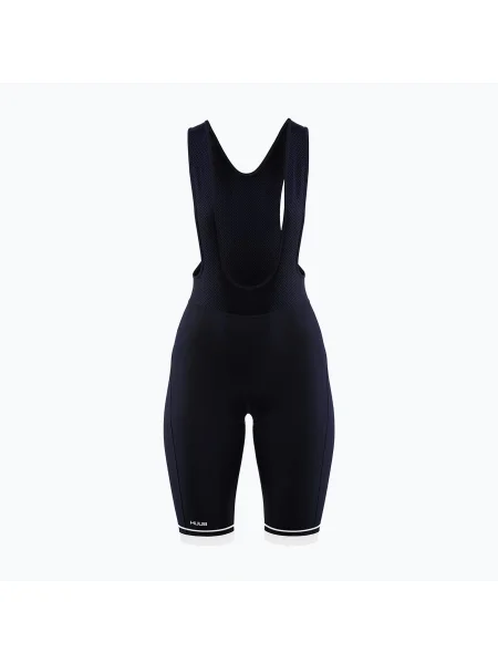 Pantaloni scurți de ciclism pentru femei HUUB La Fleur Bib W navy albastru închis