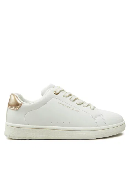 Tommy Hilfiger Sneakersy Low Cut Lace-Up Sneaker M biały