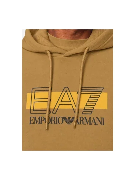 Mikina Emporio Armani Ea7 žltá