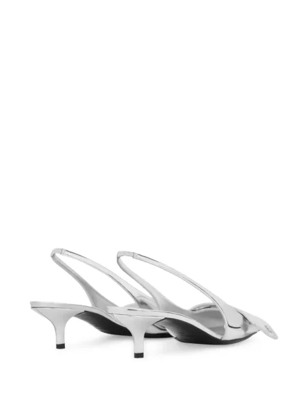 Pantofi cu toc Courreges alb