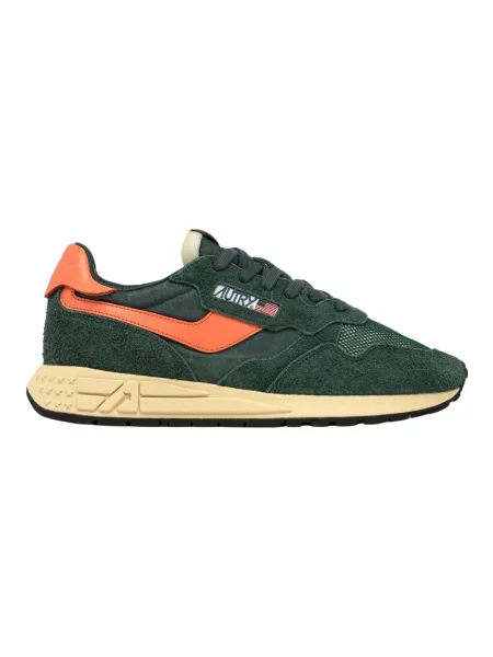 Lniane sneakersy Autry zielone
