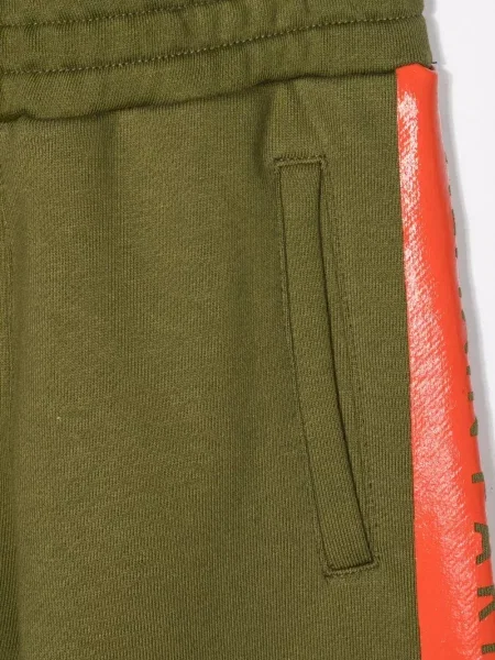 Spodnie dziecięce Balmain zielone