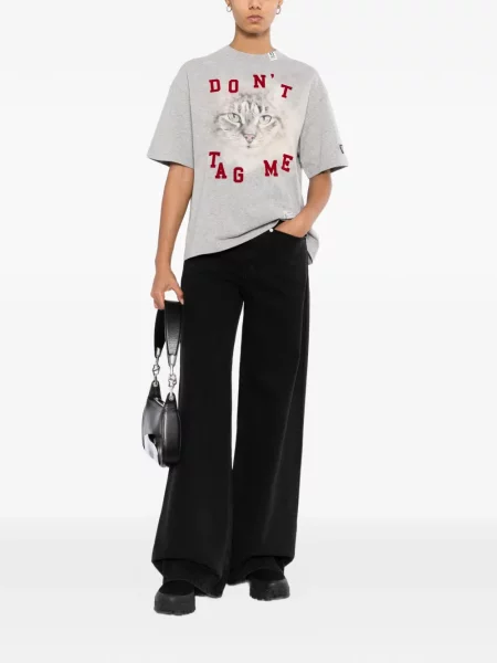 Tricou Maison Mihara Yasuhiro cu imagine gri