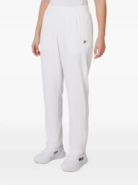 Pantaloni Fila alergare alb