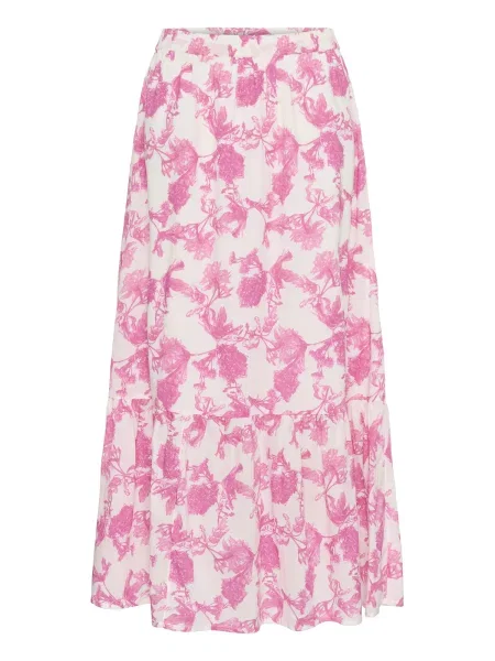SAINT TROPEZ Sukně pink bílá